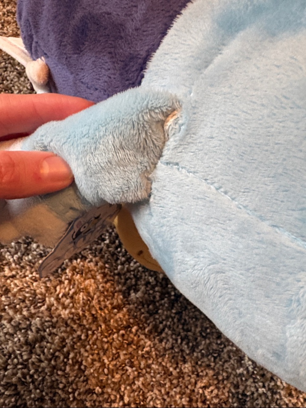 Bluey Plush Toy with Bunny Ears NWT - Picture 4 of 11